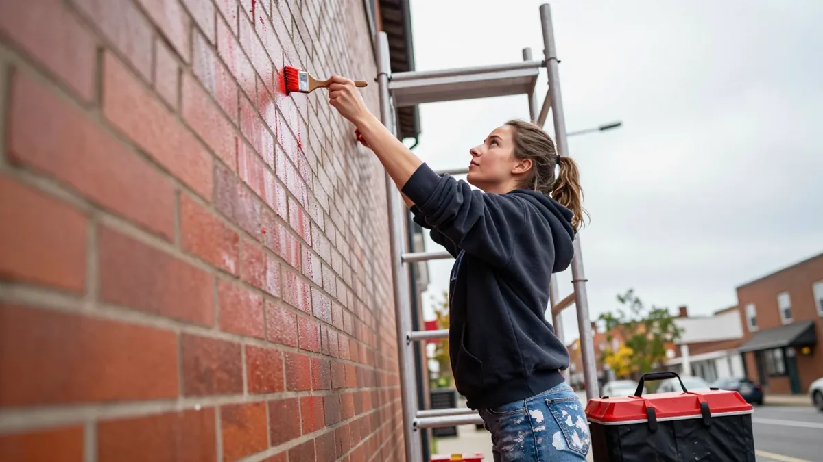 Local artist Kathryn Robertson is painting a giant mural in Sunderland city centre to mark the club's first European...